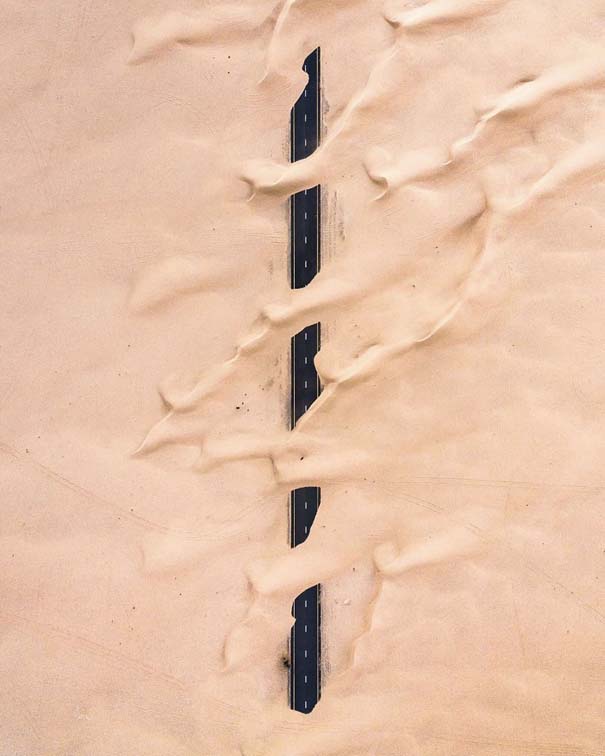 Εκπληκτικές φωτογραφίες δείχνουν την έρημο να κατακτά το Ντουμπάι και το Αμπού Ντάμπι (19)