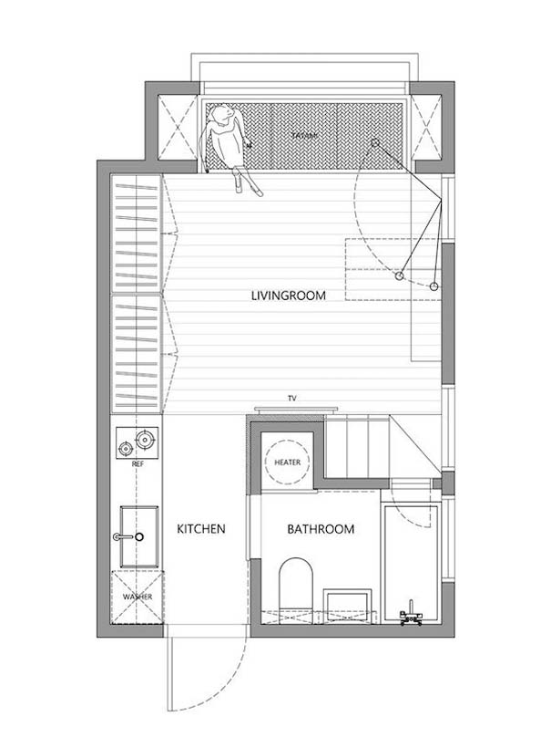 Μικροσκοπικό διαμέρισμα χρησιμοποιεί στο έπακρο τον διαθέσιμο χώρο (18)