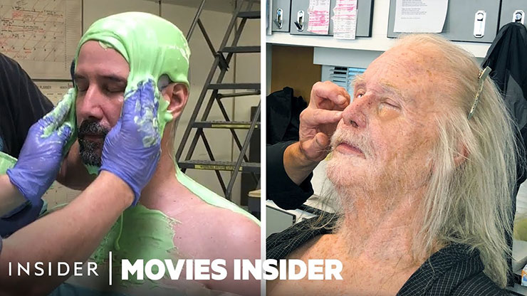 Πως μεταμορφώνονται οι ηθοποιοί σε ηλικιωμένους με την τέχνη του μακιγιάζ