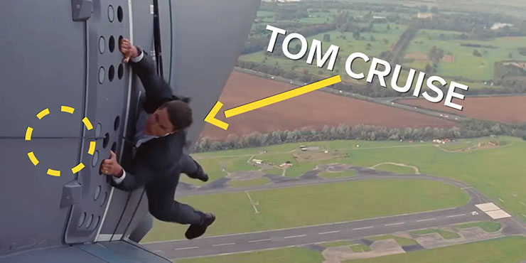 Film Vs Pragmatikotita Tom Cruise Stunt